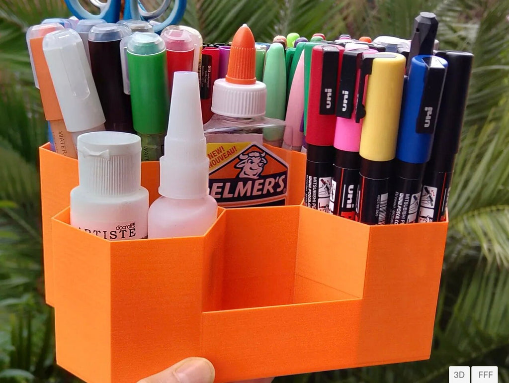 Office desk pen holder, desk organization, office decor, pencil holder, school supply organization, desk set, home office, office supplies