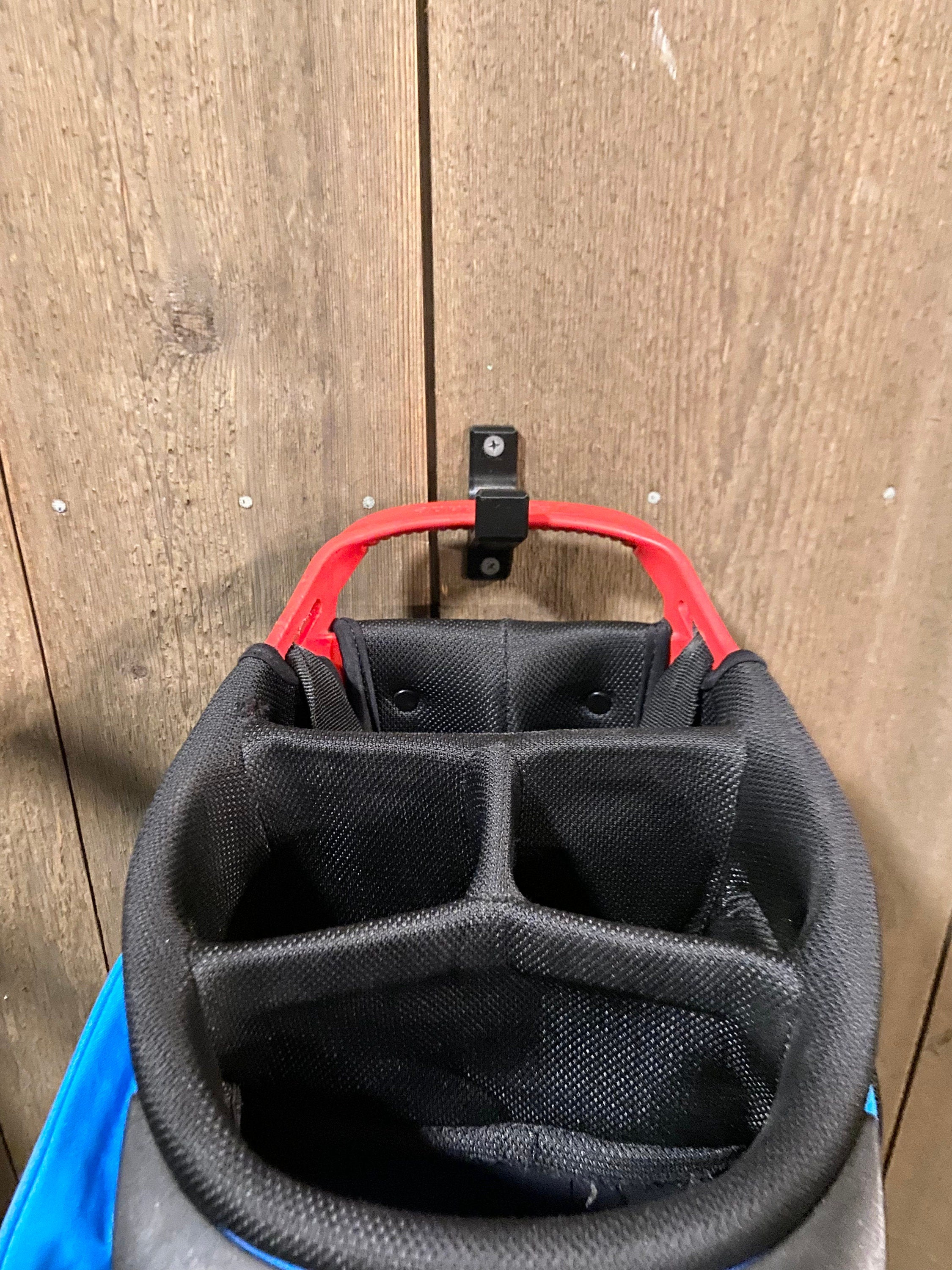 Golf Bag Hanger, Garage Organizer, Holder, Rack, Shelf, Storage, Golf Club, Wall Mount, Display, Stand, Golf Equipment, Gift for Golfer