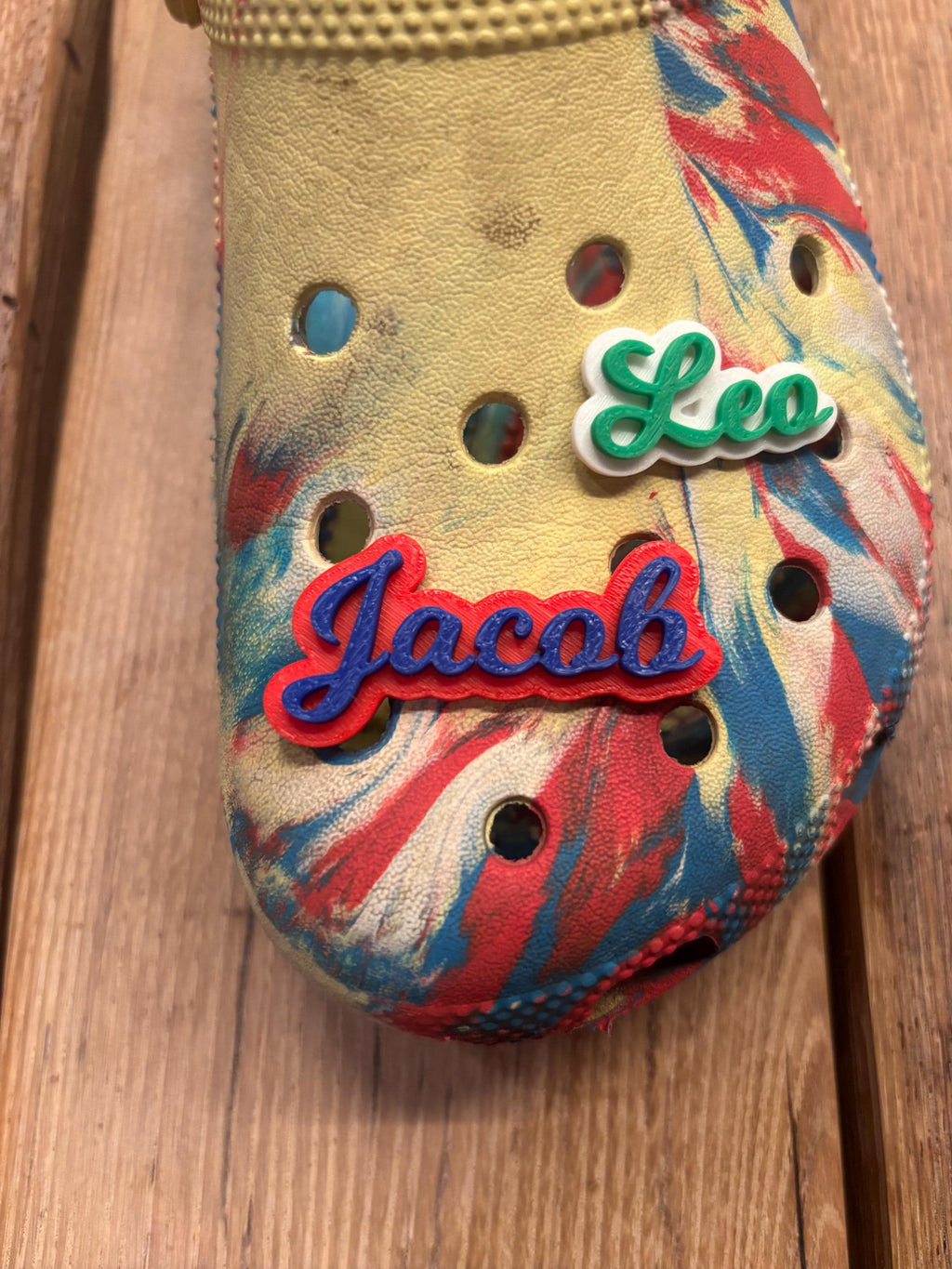 Custom Name Clog Charms for Adults and Kids Crocs | Personalized 3D Printed Shoe Decoration