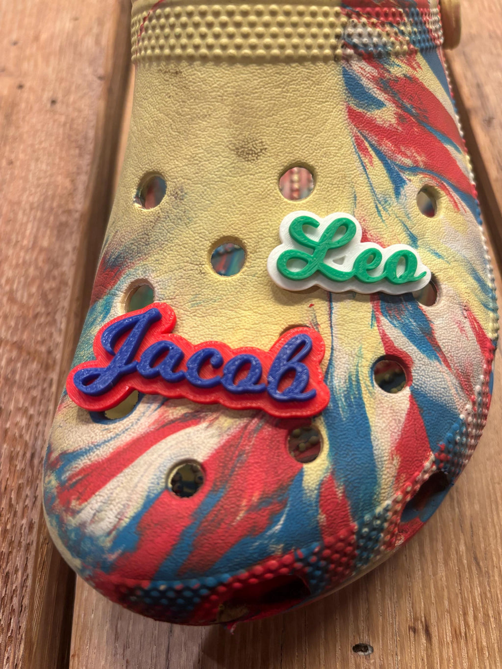 Custom Name Clog Charms for Adults and Kids Crocs | Personalized 3D Printed Shoe Decoration