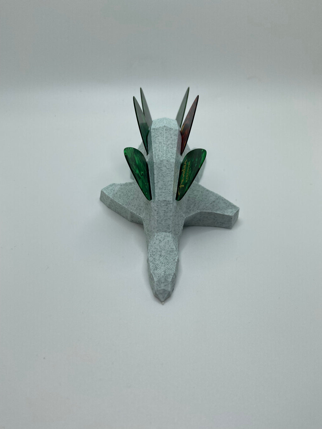 Guitar Pick Holder, Dinosaur, Stegosaurus, Gift for Musician, Husband, Guitar Accessories, Pick Stand, Pick Display