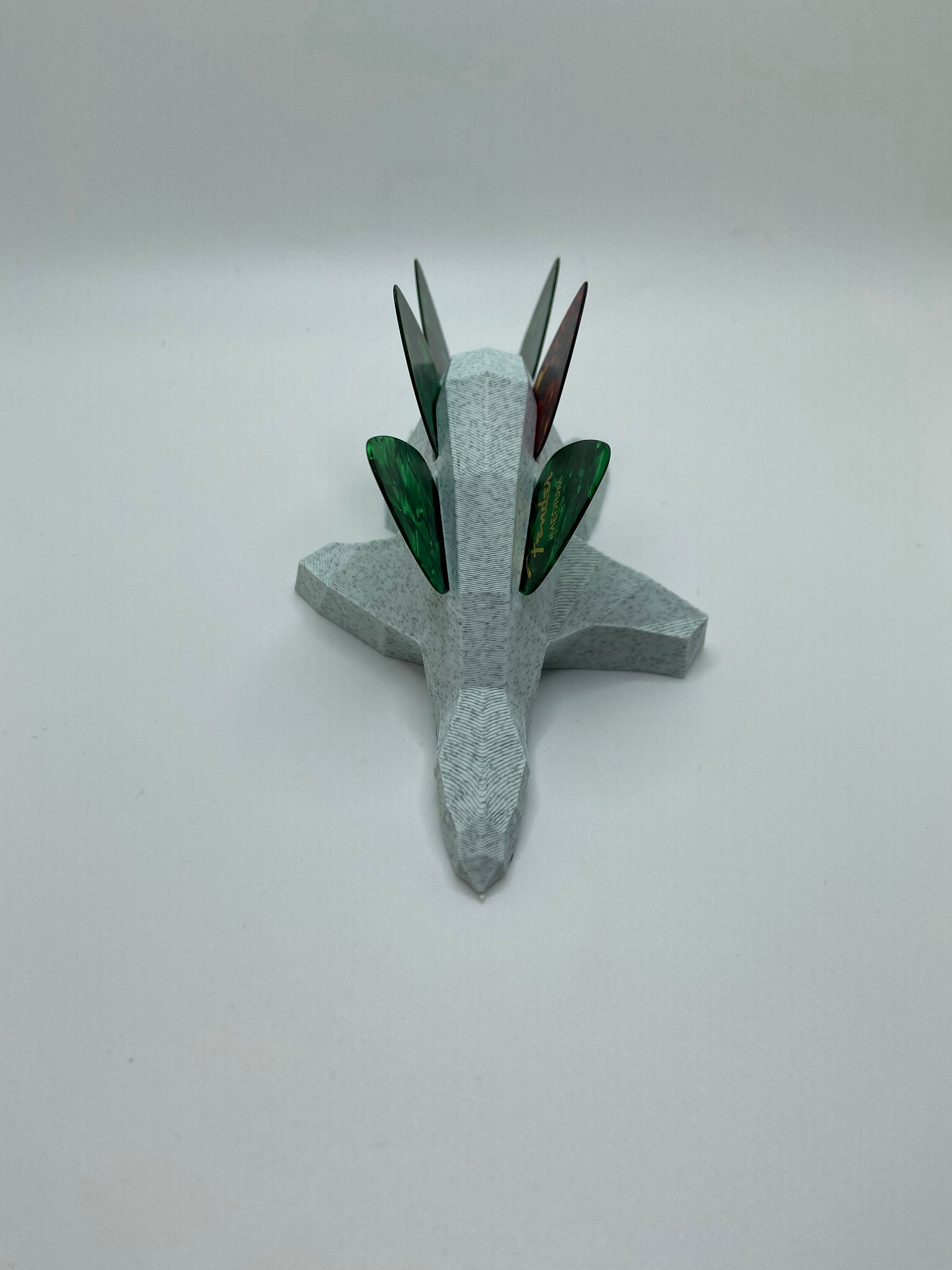 Guitar Pick Holder, Dinosaur, Stegosaurus, Gift for Musician, Husband, Guitar Accessories, Pick Stand, Pick Display